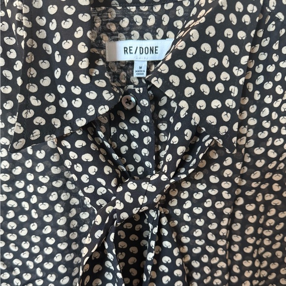 Re/Done Silk Blouse - Picture 5 of 7